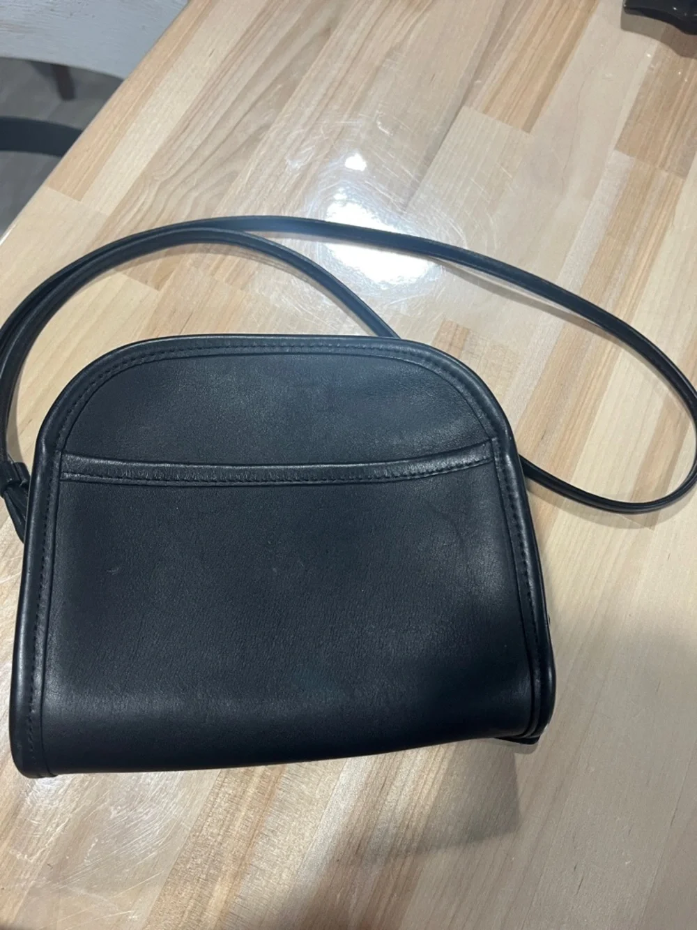 Coach Black Leather Crossbody Bag NoJ7C9017
